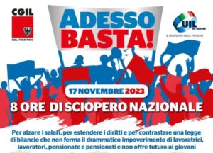 Scopri di più sull'articolo Sciopero nazionale 17 novembre (comparto scuola): manifestazioni a livello locale e modalità di astensione dall’attività lavorativa