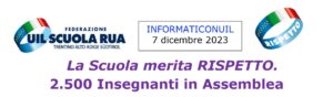 Scopri di più sull'articolo Assemblee sindacali UIL Scuola: una settimana di incontri e confronti con tutto il personale scolastico